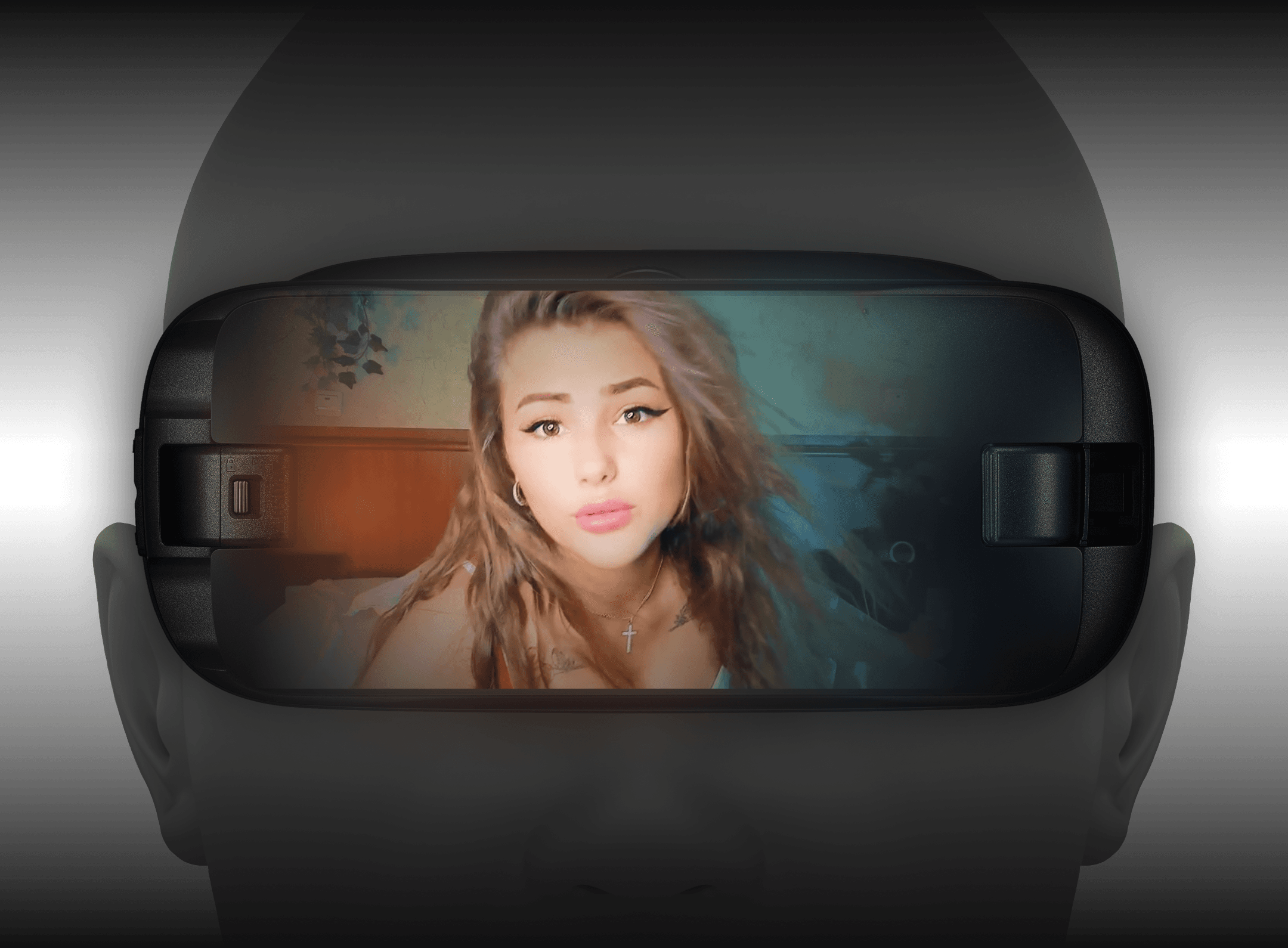 VR live room immersive view